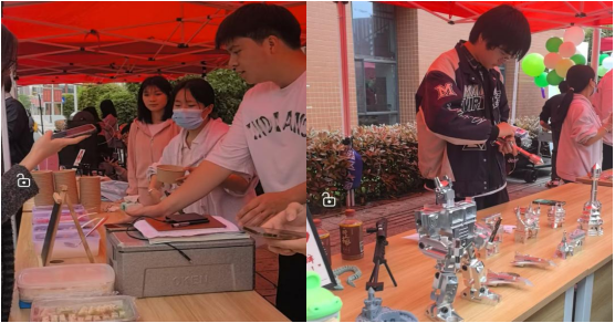 匠造机械・爱心义卖——机械工程系积极参与学院义卖活动