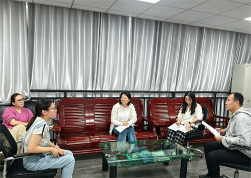 青蓝同心 研思共进——经贸物流系电商教研室开展新教师课堂教学诊断与指导